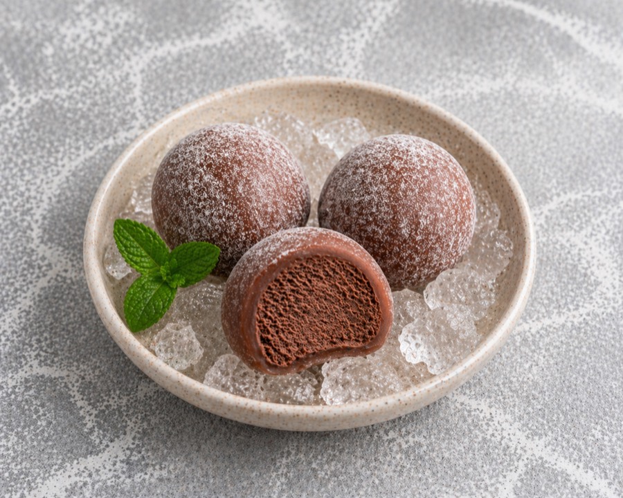Chocolate Mochi